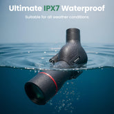 IPX7 waterproof Urbancoast spotting scope in black